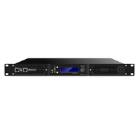 Sınıf D profesyonel açık 3000W * 2CH DSP gece kulübü için soundbar'da amplifikatörler cami