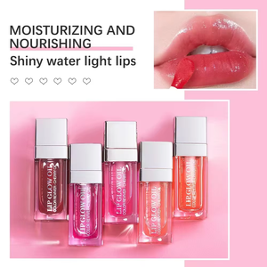 Vegano Impermeable Hidratante No pegajoso Transparente Plumping <span class=keywords><strong>Lip</strong></span> Stain Gloss Hidratante Larga Duración Nutritiva <span class=keywords><strong>Lip</strong></span> <span class=keywords><strong>Glow</strong></span> <span class=keywords><strong>Oil</strong></span> - Product Image 5