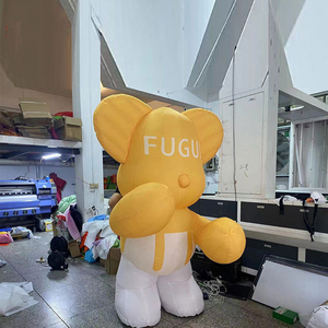 Advertising <strong>Inflatable</strong> Doll Giant Hugging <strong>Bear</strong> <strong>Inflatable</strong> Merry Christmas <strong>Gummy</strong> Yellow <strong>Bears</strong> - Product Image 5