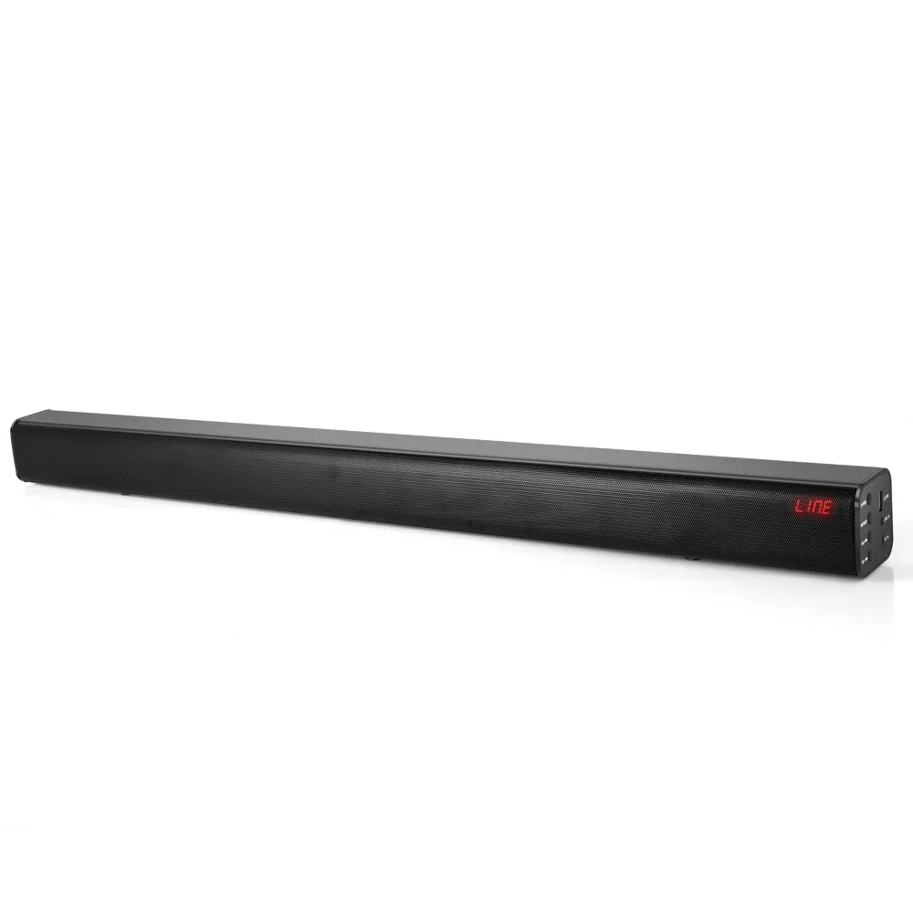 Bluetooth Soundbar 2.0 30W Sound bar with HDMI Optical AUX for TV Home Theatre