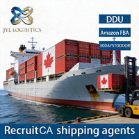 Agente de carga, transporte de mercancías, envío puerta a puerta, envío marítimo a Canadá, tarifas, agente de exportación, agente de aduanas