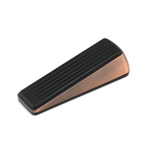 Butée de porte en alliage à fixation au sol, durable, anti-collision, design minimaliste, bloqueur de porte de sécurité - Product Image 3