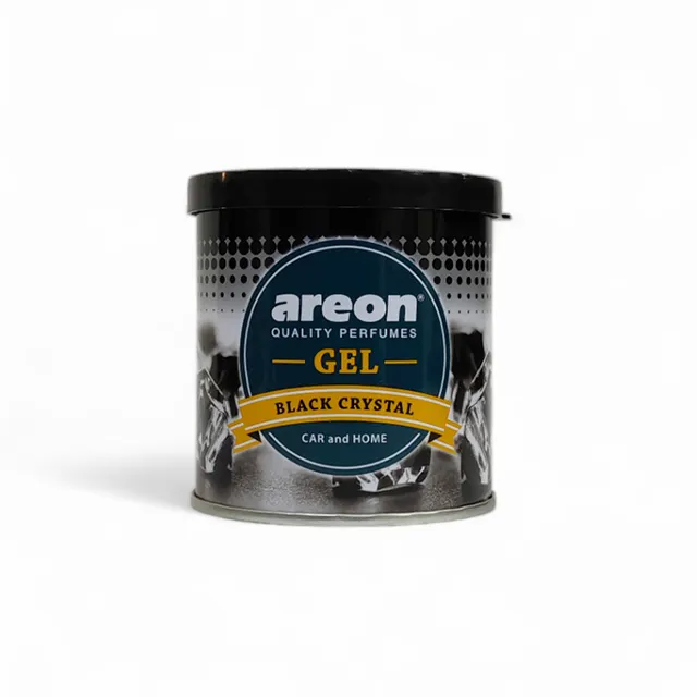AREON Gel può auto profumo-cristallo nero, GCK12 80g