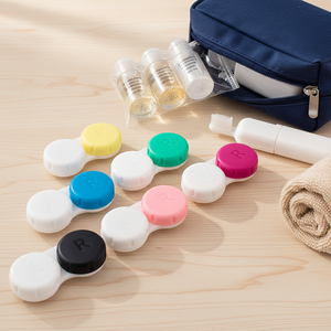 Estuche para Lentes de Contacto Colorido Barato al por Mayor, Caja de Exhibición para Lentes de Contacto, Estuche de Alta Calidad para el Cuidado de Lentes de Contacto - Product Image 1