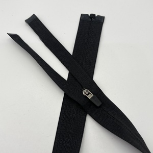 Vente directe d'usine de 3 exemplaires #   <span class=keywords><strong>Fermeture</strong></span> éclair <span class=keywords><strong>double</strong></span> <span class=keywords><strong>face</strong></span> en nylon à extrémité ouverte avec tirette lisse, non sujette aux blocages - Product Image 6