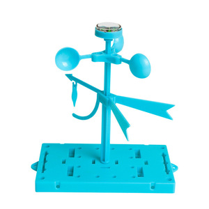 Anemómetro, vaneador, indicador de velocidad y dirección del viento, modelo científico para pequeños experimentos, material didáctico para niños - Product Image 2