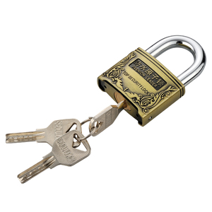 RICHDOOR Vente en gros Cadenas en métal Meches Serrures Atomic Container Cadenas avec clé - Product Image 2