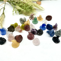 Kindfull Vente en gros Mini taille Nouvel arrivage de haute qualité Mix Material Crystal Witch Hat pour la décoration