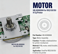 MOTEUR pour imprimante Cij RX2/UX/GU HB-HGN0684 H - Pièces détachées