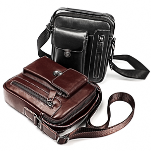 <span class=keywords><strong>Borsa</strong></span> da viaggio <span class=keywords><strong>di</strong></span> affari <span class=keywords><strong>di</strong></span> disegno <span class=keywords><strong>di</strong></span> lusso a buon mercato mens dell'annata piccola croce corpo <span class=keywords><strong>di</strong></span> cuoio reale retro piccolo messenger bag per l'uomo - Product Image 1