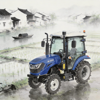 Tracteur agricole professionnel de 50 CV pour les fermes de riz, de blé, de maïs et de légumes