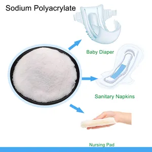 Hochwertige Hersteller von Natrium poly acrylat/super absorbieren dem Polymer acryl