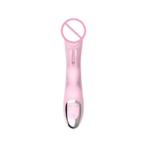 Vibrator Sex Toy Hot Sale Adult Toys Handheld Vibrating Rabbit Vibrators Female Rechargeable Rabbit Vibrator Sex Toy Women