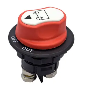 Isolateur de batterie de voiture 50A ABS et interrupteur de déconnexion en métal ABS et métal