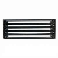 Grille de ventilation linéaire en forme de griffe sur mesure pour système de climatisation central avec conception à persiennes pour retour d'air