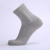 Vente de gros Chaussettes unisexes en coton personnalisées avec logo personnalisé de bonne qualité et bon marché