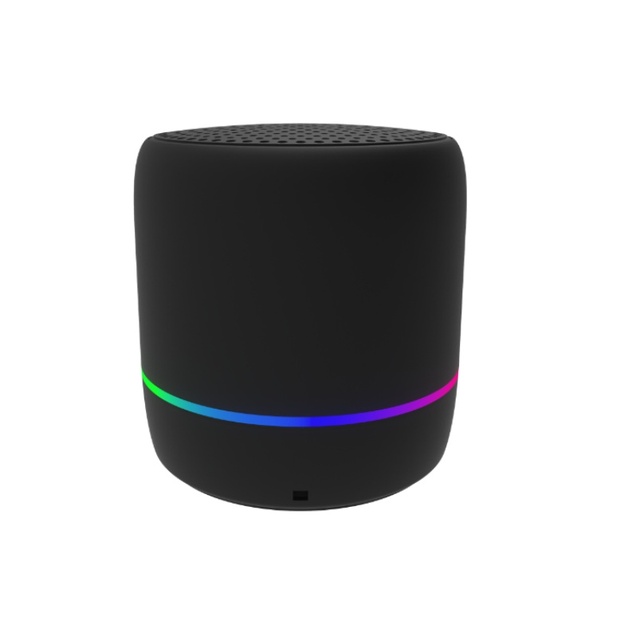 360° Sound Dynamic Light Speaker IPX5 Waterproof Portable Mini Speaker with Enhanced Bass for Home and Travel