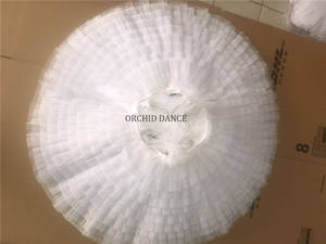 थोक कई रंग महिलाएं सफेद हंस झील पेशेवर बैले ट्यूटू वेशभूषा - Product Image 5