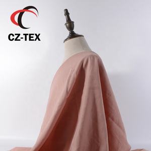 Лен 55% вискоза 42% спандекс 3% 154GSM однотонной ткани мужские и женские рубашки, детская одежда - Product Image 2