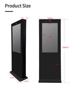 Pantalla Táctil Digital de Señalización para Interiores de 43 Pulgadas, Kiosco Vertical para Publicidad - Product Image 3