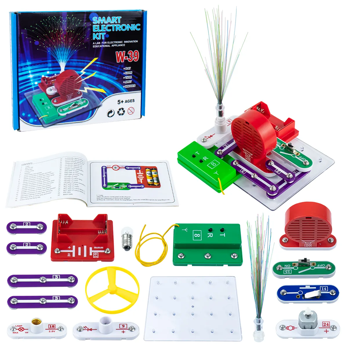 Science learning Circuits Smart Electronics Kit Electronics Exploration Kit STEM Educational Toys for Kids other educational toy