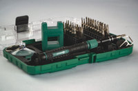 Kit de tournevis de précision 43-en-1 en vente chaude d'usine : 36 embouts, tournevis magnétique, ventouse, mini barre à levier, ouvre-carte SIM pour iPhone