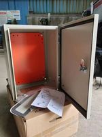 Boîtier de distribution en alliage d'aluminium, étanche IP55, boîtier métallique, panneau de commande électrique DP31 388x259x102.5mm