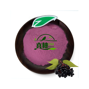 Высококачественный 100% органический экстракт черной бузины 25% антоцианов порошок - Product Image 2