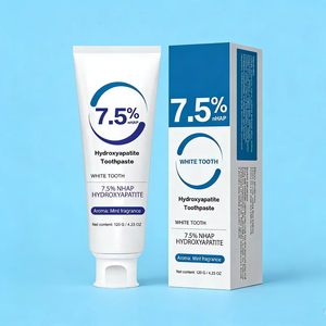 Dentifrice blanchissant professionnel bio à 7,5 % HAP pour une haleine fraîche, marque distributeur, vente chaude, fournisseur de dentifrice éclaircissant les dents - Product Image 3