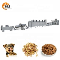 Máquina de fabricación de alimentos secos para gatos industriales, línea de producción extrusora de pellets de alimentación para perros de alta calidad completamente automática