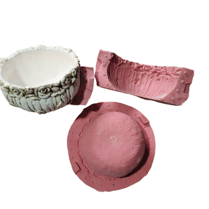 Stampi per Vasi Riutilizzabili <span class=keywords><strong>in</strong></span> Silicone con Interno <span class=keywords><strong>in</strong></span> Silicone e Esterno <span class=keywords><strong>in</strong></span> Fibra di Vetro per <span class=keywords><strong>Cemento</strong></span>, Calcestruzzo, <span class=keywords><strong>Giardino</strong></span>, Cortile, Fioriere - Vendita all'Ingrosso - Product Image 5