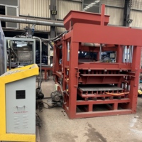 Machine à fabriquer des pavés hydrauliques QT5-15 pour les projets de construction routière