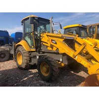 Machine de chantier de récupération, chargement de pelles, moteur original, chargement avant, CAT420F