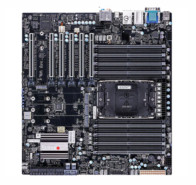 MBD-X13SWA-TF-(O/B) Motherboard for Supermicro E-ATX LGA-4677 Intel Xeon DDR5