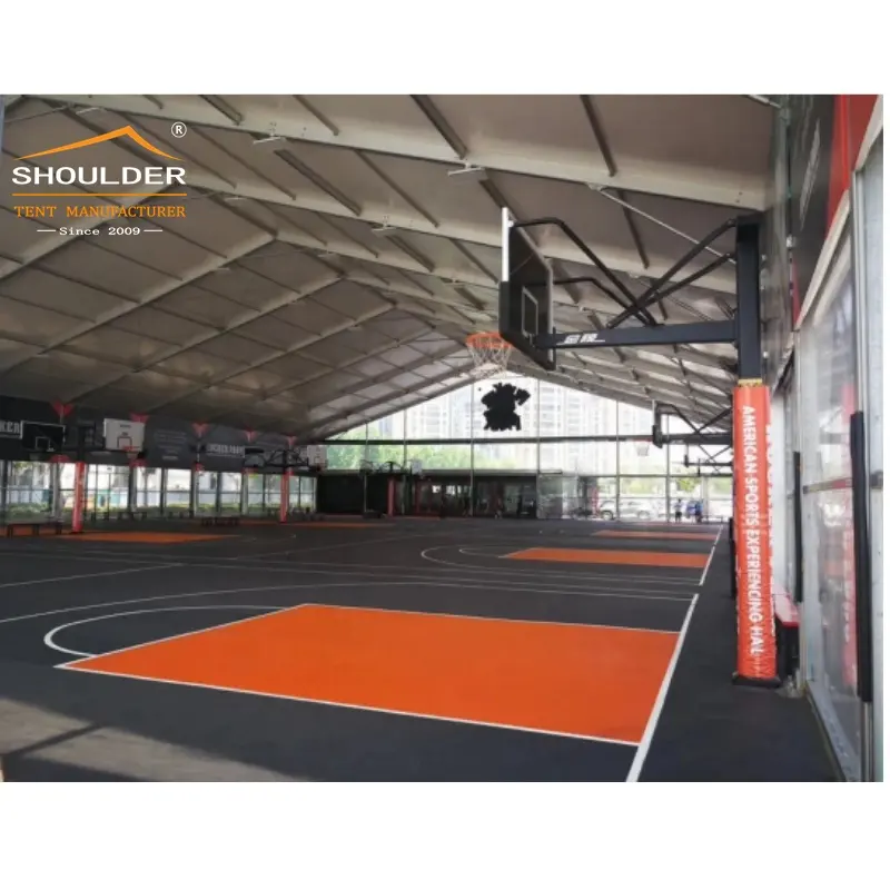 Grande campo sportivo da basket resistente alle intemperie tenda per eventi sportivi tenda da esterno per sport