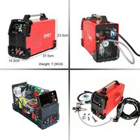 Coupe-plasma à air CUT60 60A 110V/220V Démarrage haute fréquence HF ARC sans contact Cycle de service 60% Inverseur IGBT avancé pour la découpe