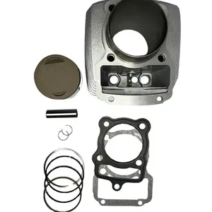 CQJB 63mm motosiklet CG200 silindir bloğu Piston kiti