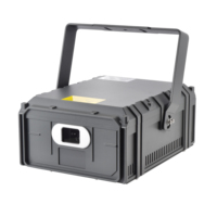 Luz Láser RGB de 20W para Exteriores, con Animación, para Espectáculos, IP65 Impermeable, Control ILDA DMX512, Aleación de Aluminio, para Bares, Parques y Espectáculos
