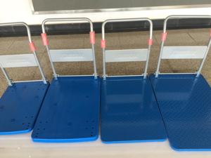 1.1 Ton <span class=keywords><strong>Platform</strong></span> baja besar truk tangan 1100kg <span class=keywords><strong>Platform</strong></span> lipat baja troli tangan - Product Image 2