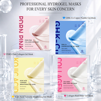Masque Gel Peptidique au Cuivre GHK-Cu Bleu Rafraîchissant et Réparateur en Gros, Hydratant, Raffermissant, Soin des Pores, Niacinamide, OEM ODM