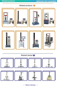 جهاز اختبار قوة الشد العالمي للمواد المكتبية جهاز اختبار شدة شدة الإنطالة سعر المعدة - Product Image 4