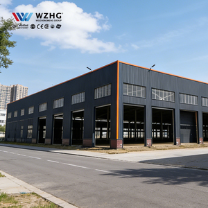 Nave Industrial de Acero Estructural para Distribución Comercial, Proceso de Instalación Rápido, Proveedor de Secciones Metálicas Resistentes y Eficientes - Product Image 1