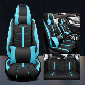 <strong>Best</strong>-selling Wholesale Full <strong>Set</strong> of Deluxe Waterproof Non-slip and Easy to Clean Custom Leather Luxury <strong>Car</strong> Seat Cover - Product Image 6