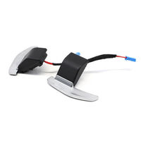 Palettes de changement de vitesse pour volant de voiture en PVC, 3/4 branches, tailles de poignée 30-50mm, compatibles avec F20/F22/F30/F32/F10/F12/F07/F01 M1-M6