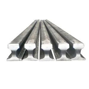 Q55 P24 P30 P38 P43 GB183-63 Standard U71mn P43 43kg70kg 80kg 100kg 120kg Railroad Steel Rail with Rail Clips Supplier