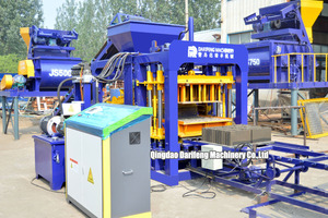 QT6-15 Điều kiện Mới máy gạch thủy lực tro bay than khối Rỗng thiết bị đúc với trạm trộn để Việt Nam Peru - Product Image 5