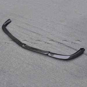 สปอยเลอร์คาร์บอนไฟเบอร์ Godhand Chin Winglet Splitter สำหรับ Mercedes Benz E55 E63 W211 ชิ้นส่วนกันชนหน้า ปี 2004+ - Product Image 3