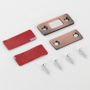 Fermetures magnétiques modernes ultra-minces en acier inoxydable pour armoires tiroirs bricolage adhésif double face pour cuisine salon hôtel - Product Image 5