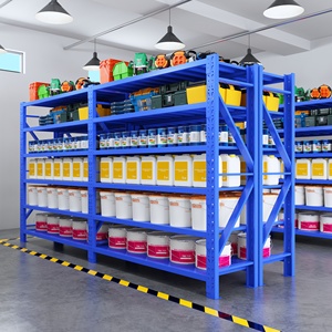 Custom-Made Light Duty Steel <b>Storage</b> Rack System 5-Layer Industrial <b>Metal</b> <b>Shelving</b> Cargo <b>Storage</b> Equipment - Product Image 1