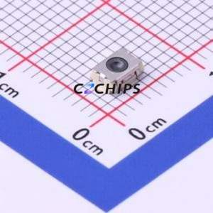 MPTFP1-V-T/R Tactile Switch SMD Switch Single Pole Single Throw Round Button 1.6N Vertical Mount - Product Image 1